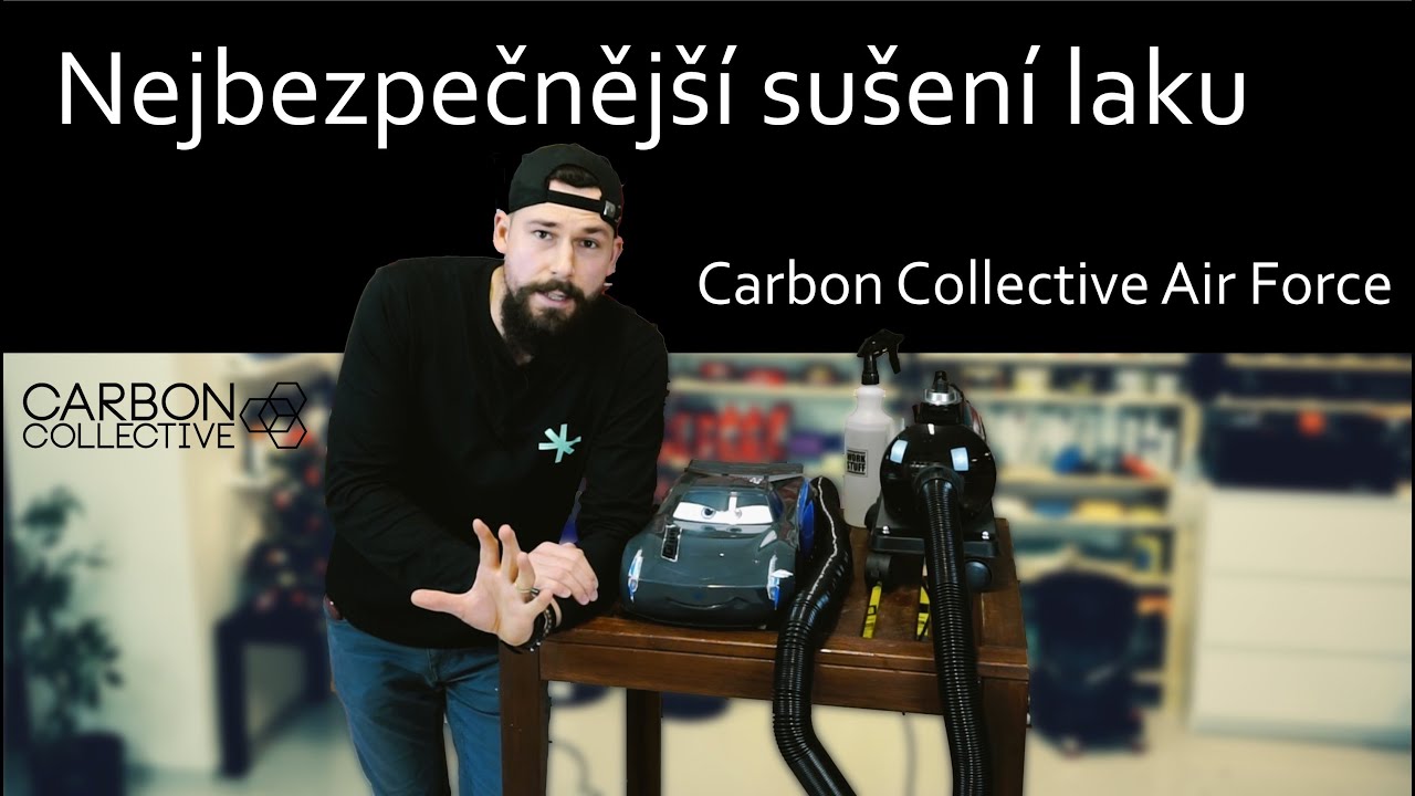 Carbon Collective Air Force 1 Car Dryer - jak suší lak profesionálové?