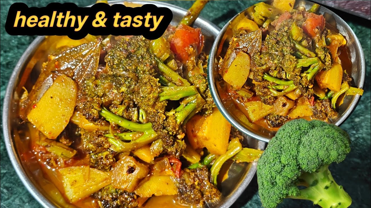 ​ब्रोकोली की सब्जी ऐसे बनाएंगे तो सब उंगलियां चाटते रह जाएंगे |Tasty Broccoli Recipe @BhavnaCookBook