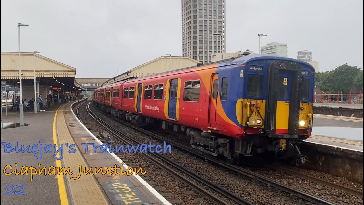 Busy Station! | Bluejay's Trainwatch - Clapham Junction (09/07/2024) | 02