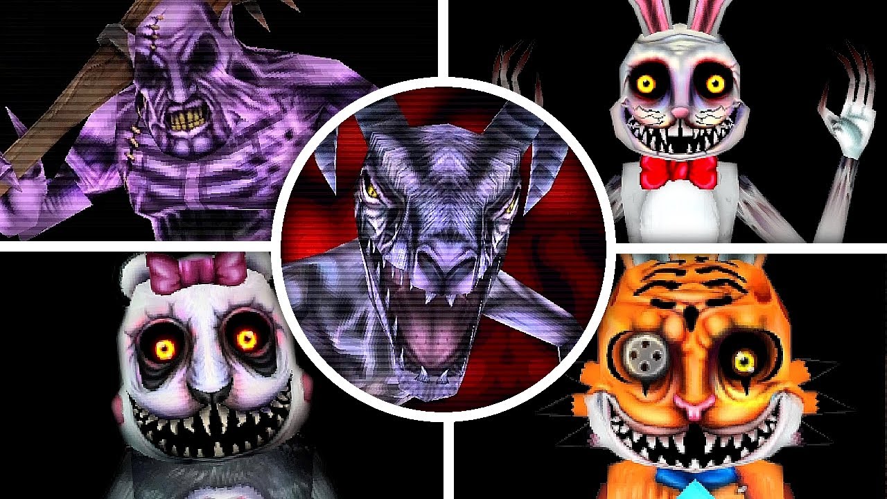 Mr. Hopp's Playhouse 3 - ALL Bosses & Monsters Boss Fights (Showcase)