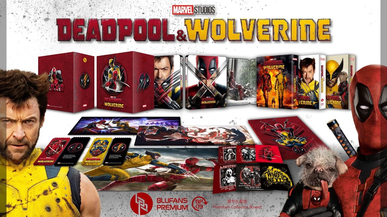Deadpool & Wolverine - Blufans Exclusive BP-09 One Click Box Blu-ray Steelbook Unboxing