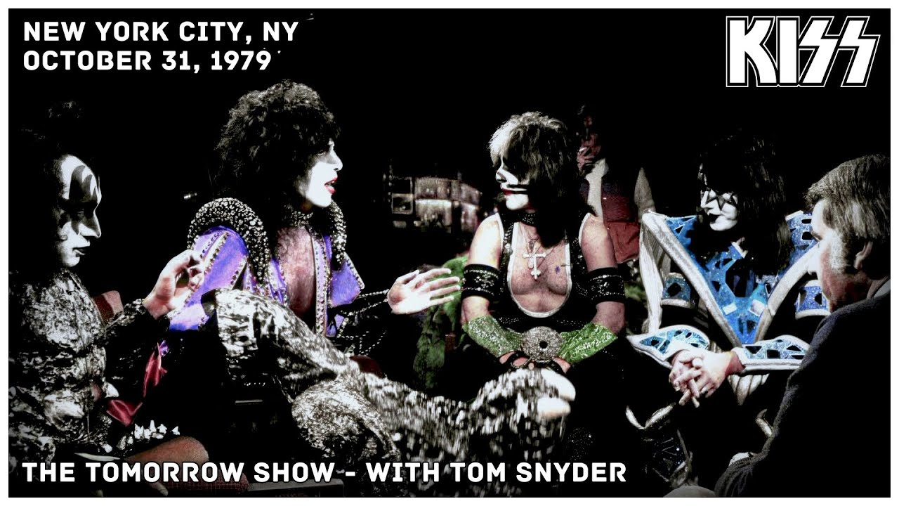 KISS on The Tomorrow Show With Tom Snyder - 1979