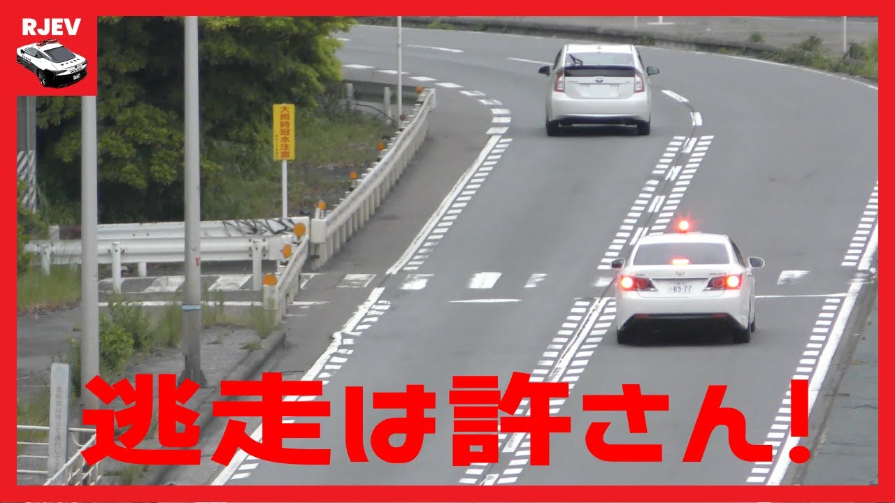推定速度120キロで猛追する覆面パトカー / 覆面をぶち抜いたドライバーの末路🚨