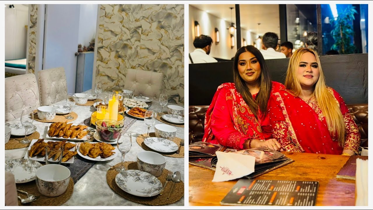 আমার শশুর বাড়িতে বান্ধবীকে বিকেলের চায়ের দাওয়াত করলাম😍Dawat Vlog❤️