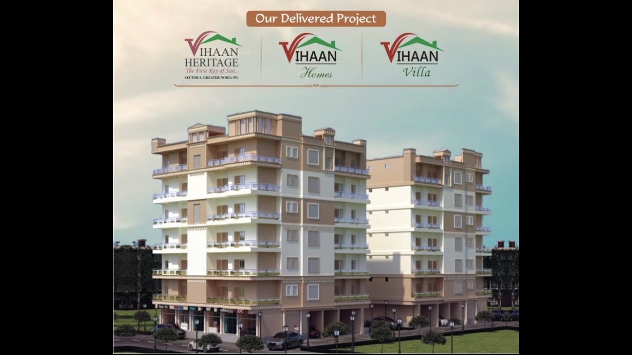 Virtual Tour | Low Rise Apartments | 2Bhk Flat at Vihaan Heritage | Sector-1 Noida Extension.