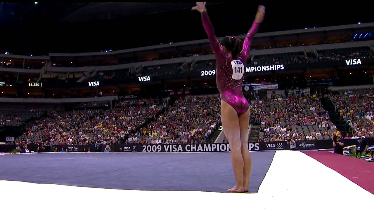 Ivana Hong - Floor Exercise - 2009 Visa Championships - Women - Day 1