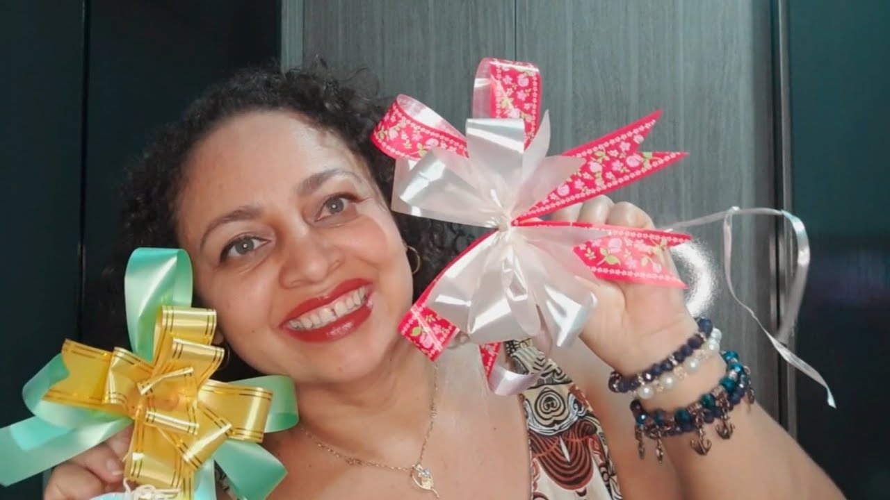 #Laço borboleta passo a passo para #kits, #presente .