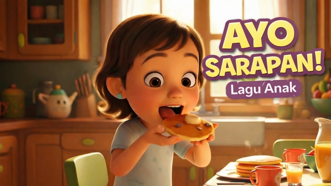 AYO SARAPAN + Koleksi Lagu Anak Rutinitas Pagi (Mandi, Sikat Gigi, Makan Buah) | My Crew Kids
