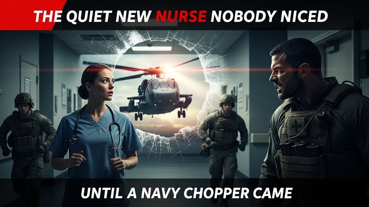 The Quiet New Nurse Nobody Noticed—Until a Navy Chopper Came for the SEAL Combat Pro | Emotional