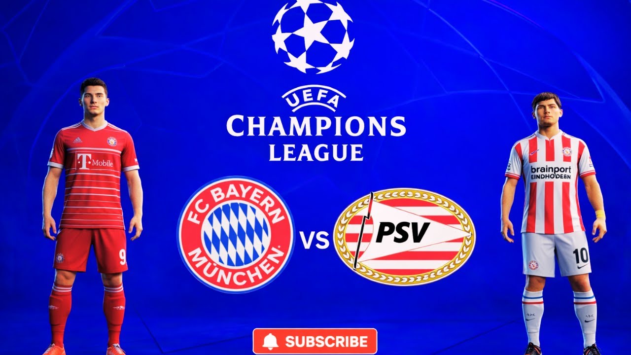🔴 LIVE | Bayern München 4–3 PSV 😱 | Last-Minute Thriller! | UCL 2025/26 | FC26 | PS5
