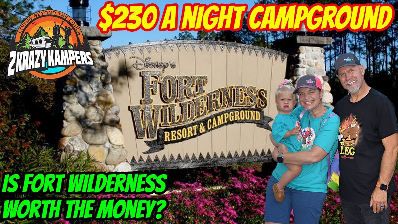 Is Fort Wilderness worth the money | Camping at Ft Wilderness with a 1 year old