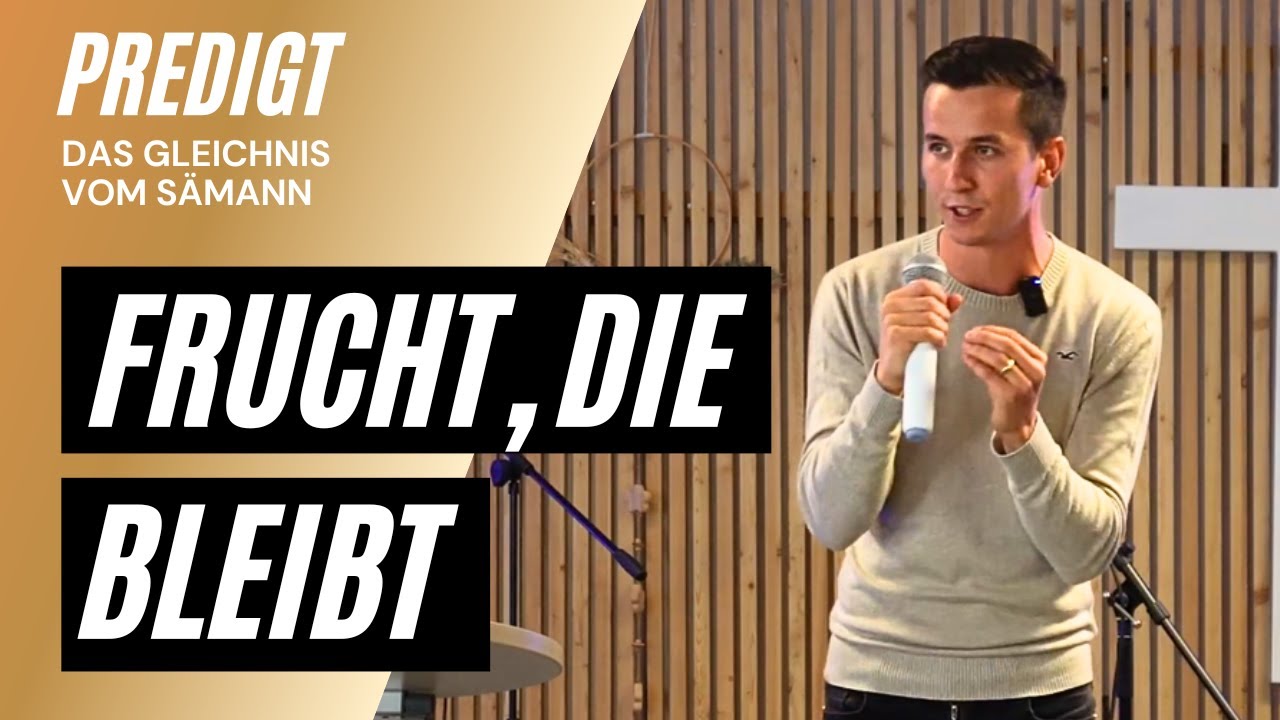 Wie du 100-fache Frucht bringst: Das Geheimnis vom Sämann | Predigt: Patrick Noll