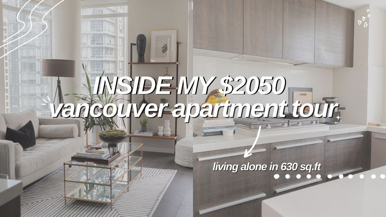 my UPDATED vancouver apartment tour | $2,050 apartment in vancouver