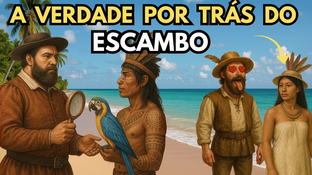 COMO REALMENTE FOI O ESCAMBO NO LITORAL? - O PRIMEIRO COM&Eacute;RCIO DO BRASIL