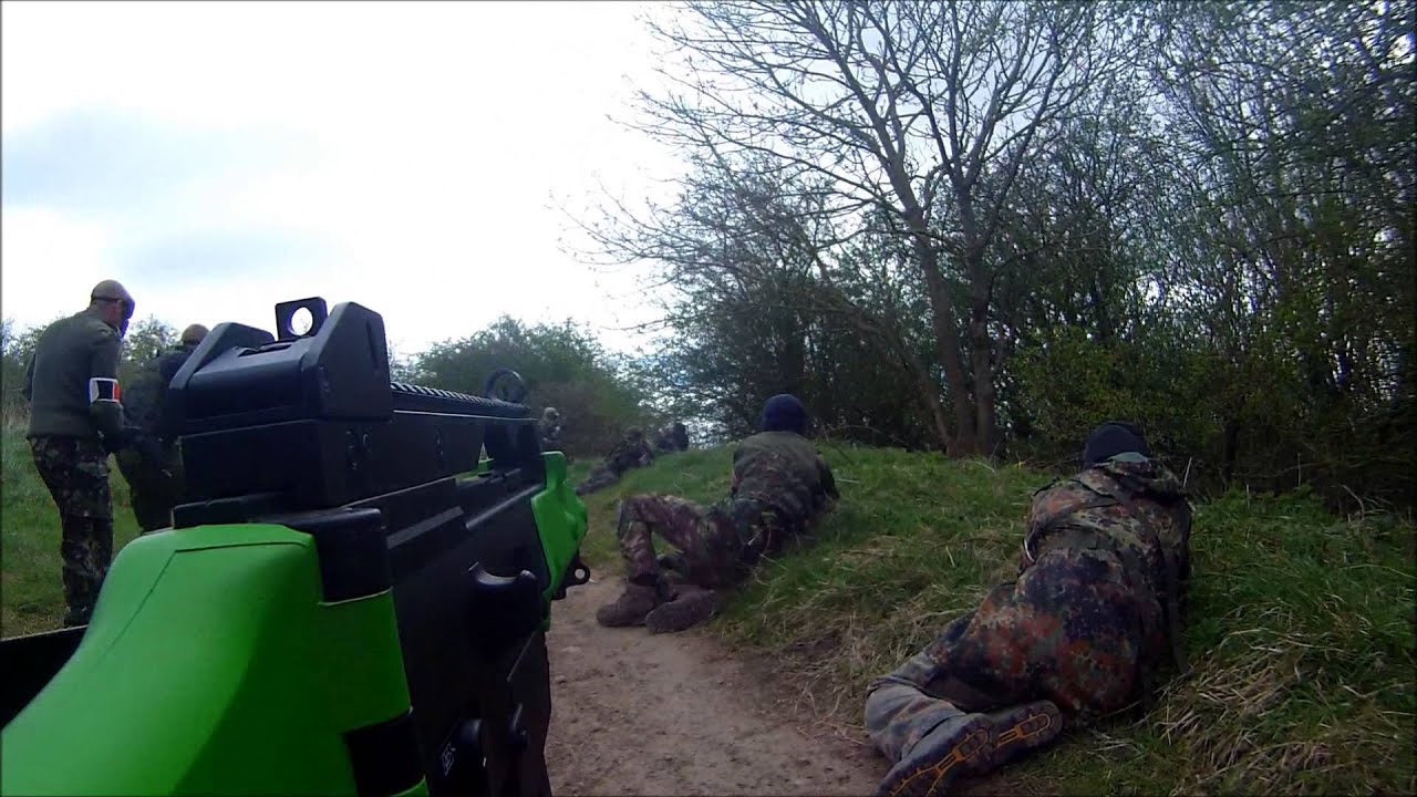 NTAC Airsoft 5/5/13 (JG G36c gameplay)