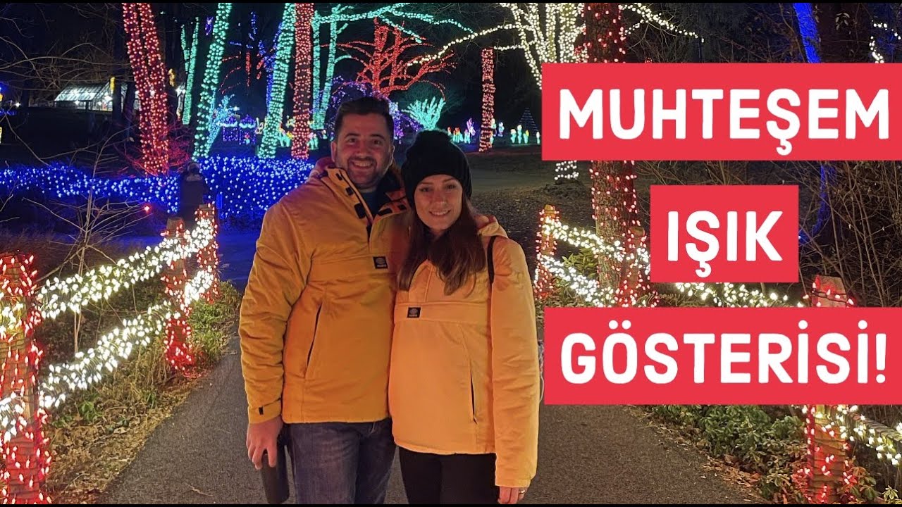 Rengarenk Işıklar | Tema Parkı Gezdik | Christmas Lights | Yılbaşı Süslemeleri