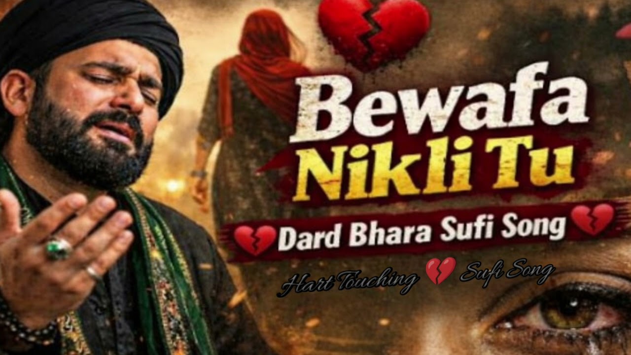 Bewafa Nikli Tu - Dard Bhara Sufi Song | Hart Touching Sufi Song | Sad | believe 