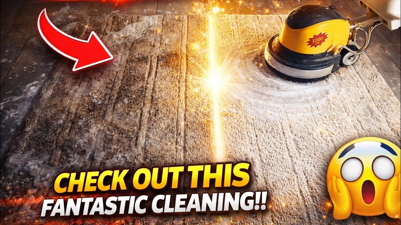 Carpet cleaning our way | CHECK OUT THIS FANTASTIC CLEANING!!