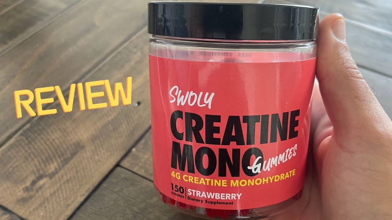 Swoly Creatine Gummies Review - My Experience (plus I compare them to other creatine gummies)