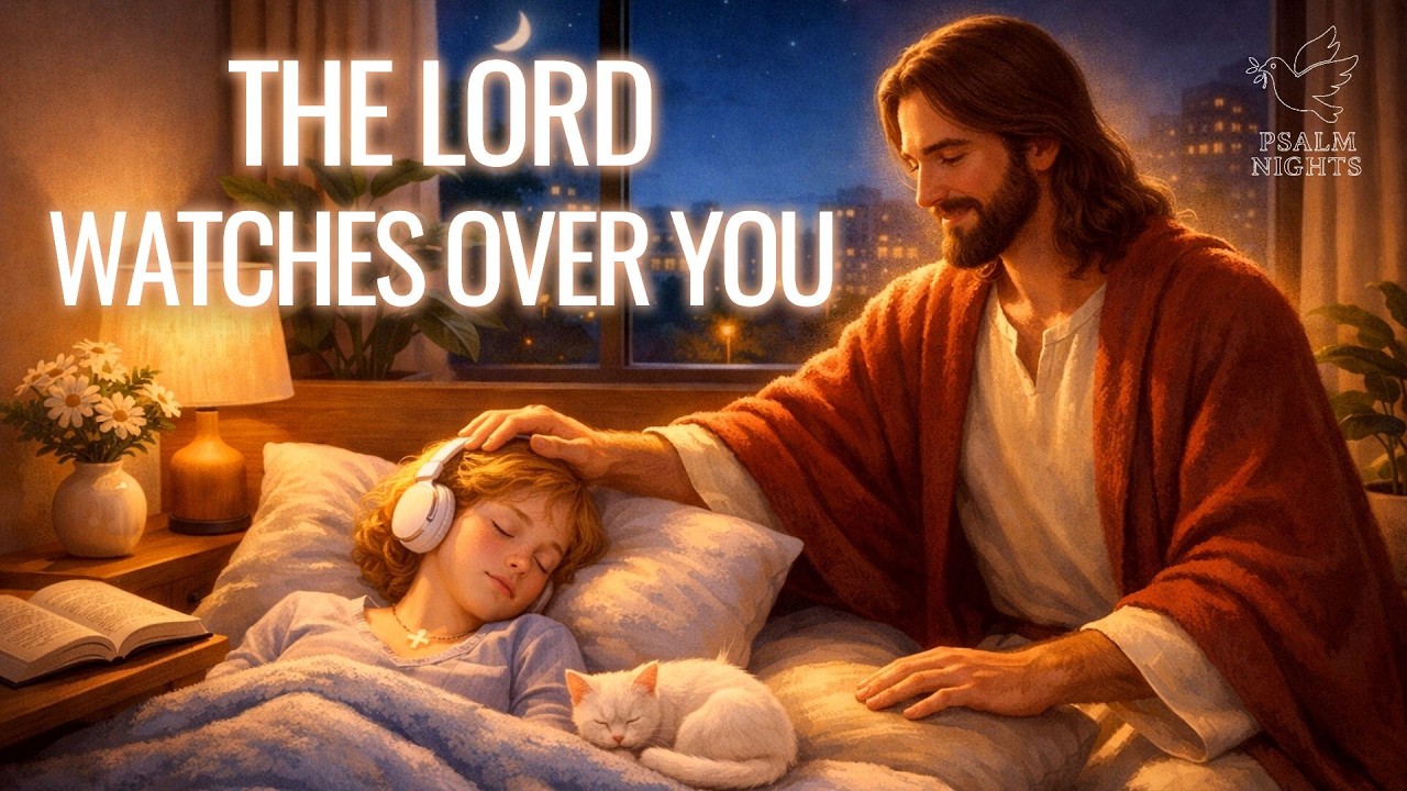 Psalm 121 – The Lord Watches Over You | Peaceful Worship Music for Night Prayer 💖