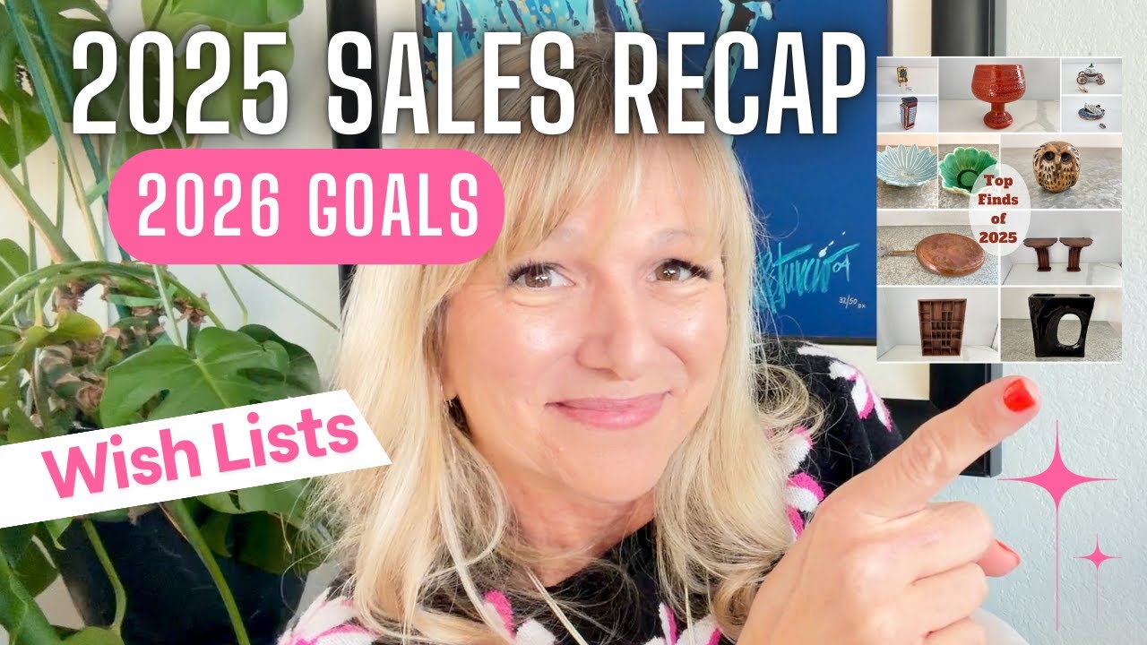 2025 Sales Recap & Reselling Goals for 2026 - Etsy Seller Update