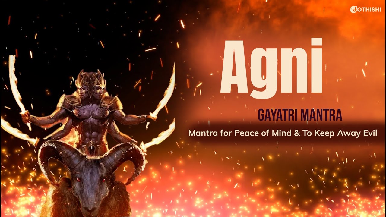 Agni Gayatri Mantra | Mantra for Energy, Transformation & Divine Fire @Jothishi 108 times
