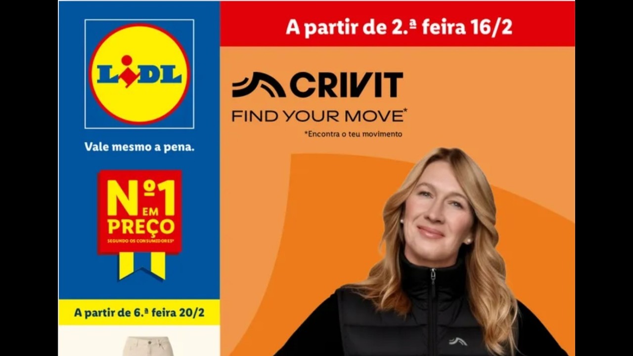 LIDL Novidades a partir de 16.02.2026 Versão televisiva