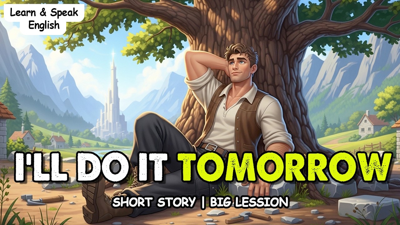 Ambitious But Lazy |  This Story Of The Stonemason Will Change Your Life | English Wisdom Tales