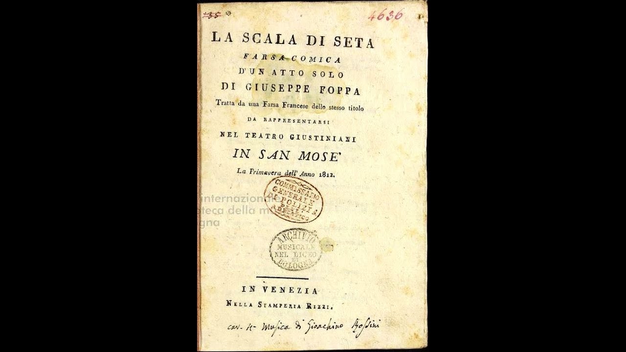 Rossini:  La scala di Seta - Ouverture -  José Guadalupe Flores, Filarmonica del Estado de Queretaro