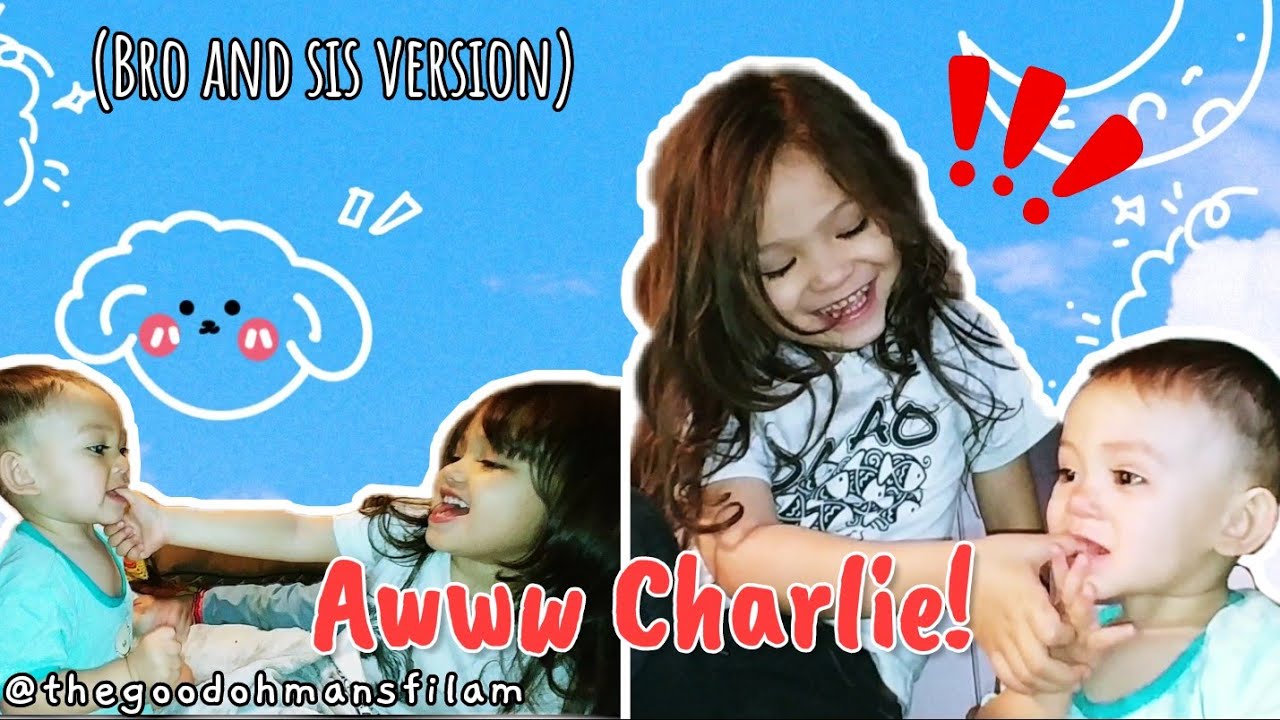 CHARLIE BIT MY FINGER || Bro and Sis Version || Charlie bit me || Teething baby