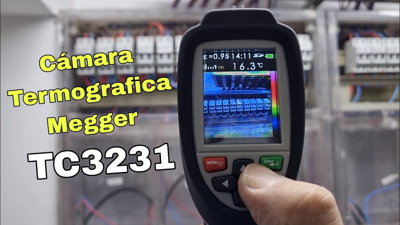 Megger TC3231. Cámara  Termografica. #megger