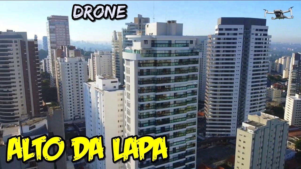 Drone voa no Alto da Lapa (Edif&iacute;cios na Rua Jorge Americano e arredores) - S&atilde;o Paulo