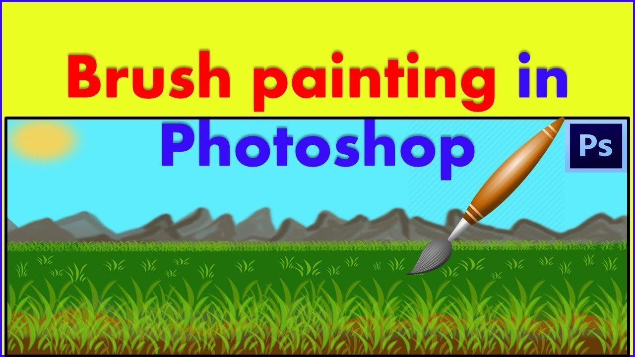Brush Painting/Drawing in Photoshop