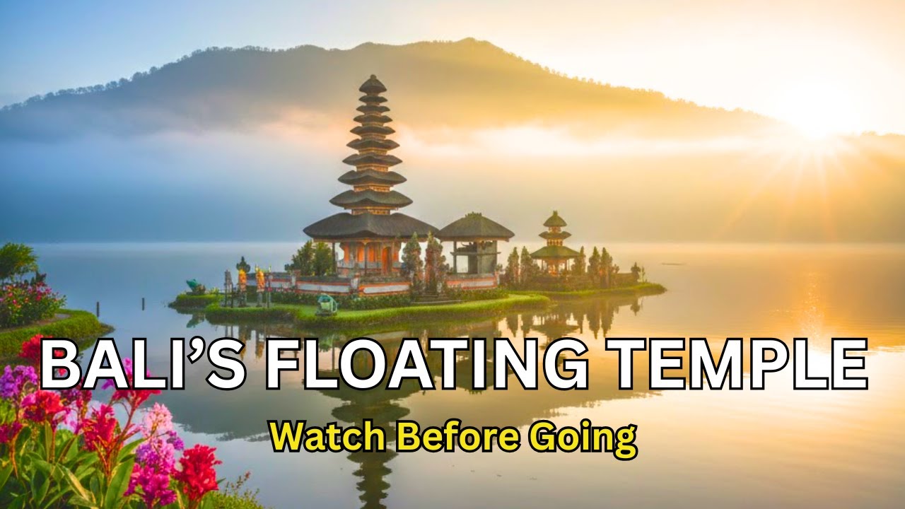 Inside Bali’s Floating Temple | Pura Ulun Danu Beratan (4K POV)