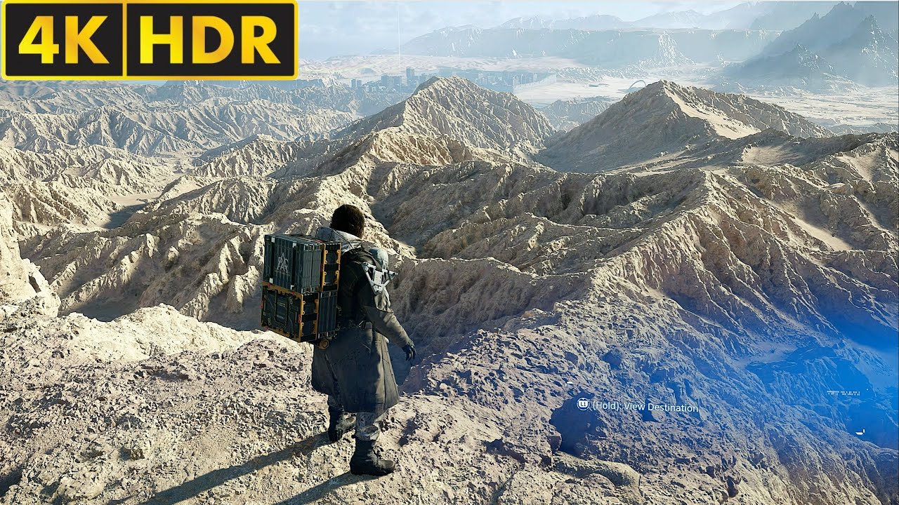 Death Stranding 2 PS5 Pro 4K HDR Gameplay | First 10 minutes | Performance Mode