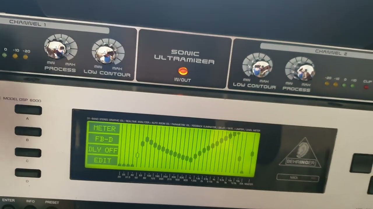Digital EQ Ultra Curve + Sonic Ultramizer processor