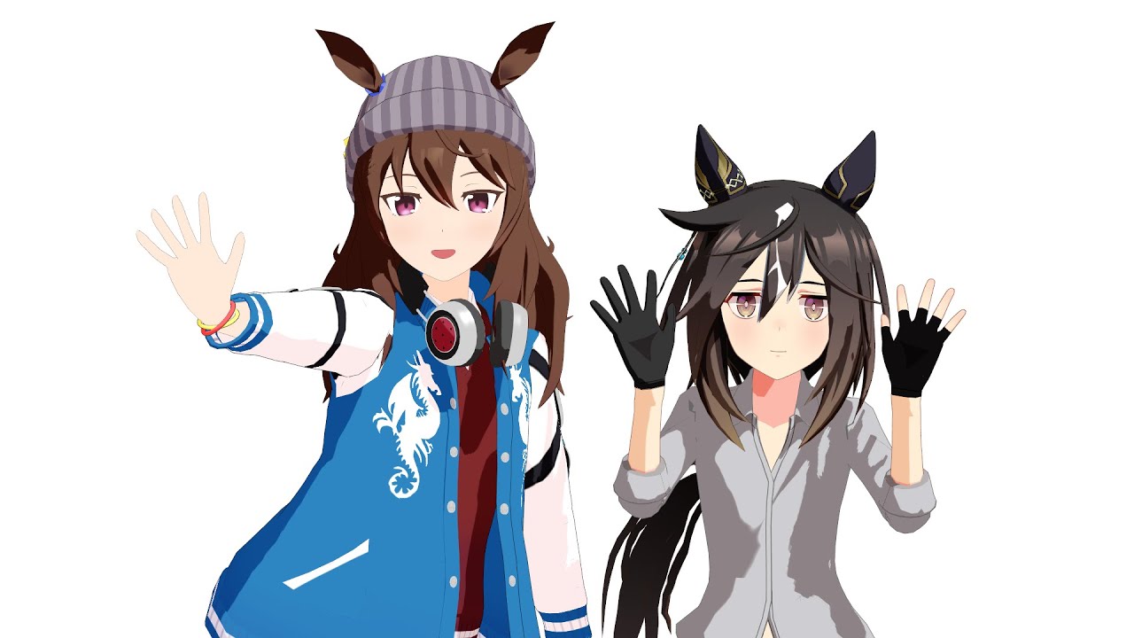 【モーション配布】めにしゅき♡ラッシュっしゅ！【MMDウマ娘】