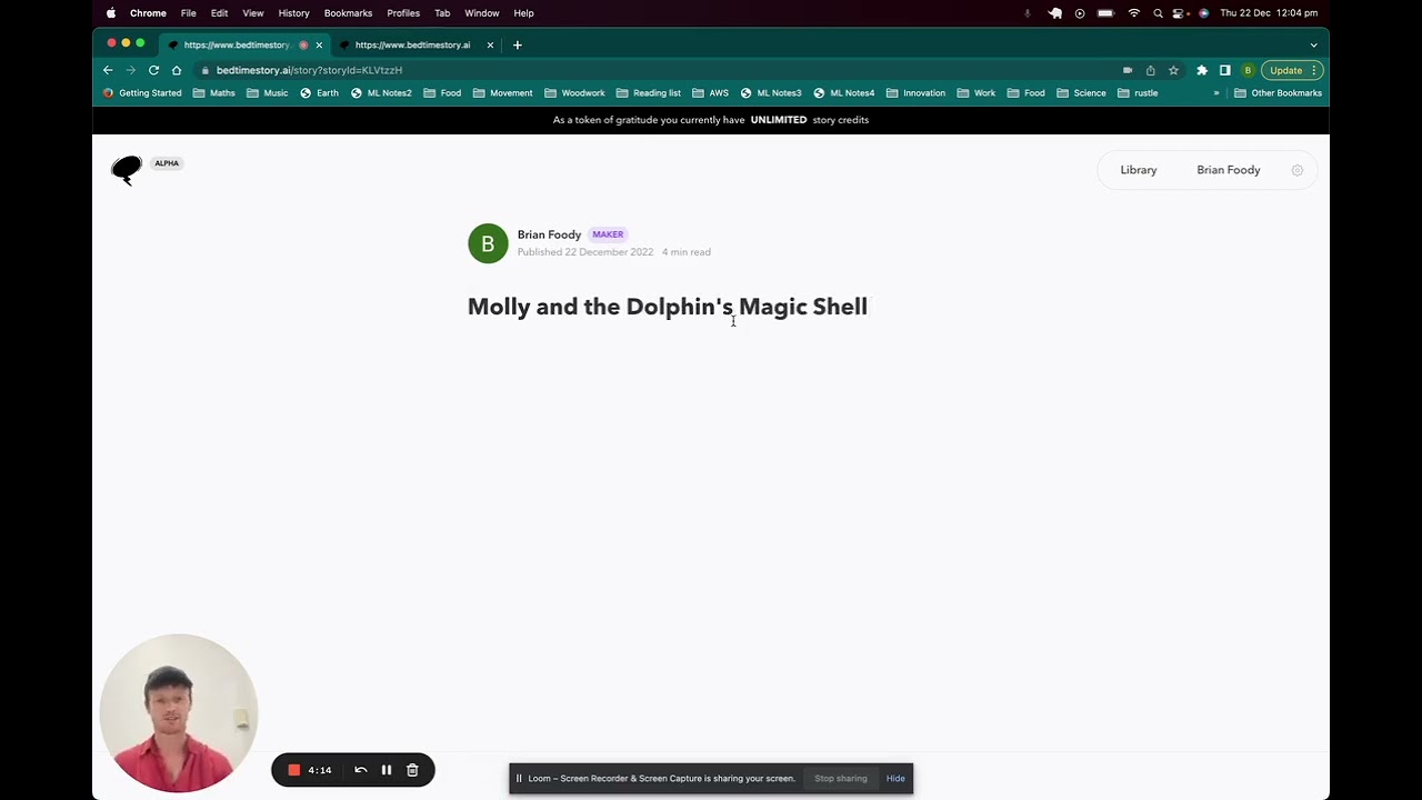 Bedtimestory.ai - Product Hunt Intro
