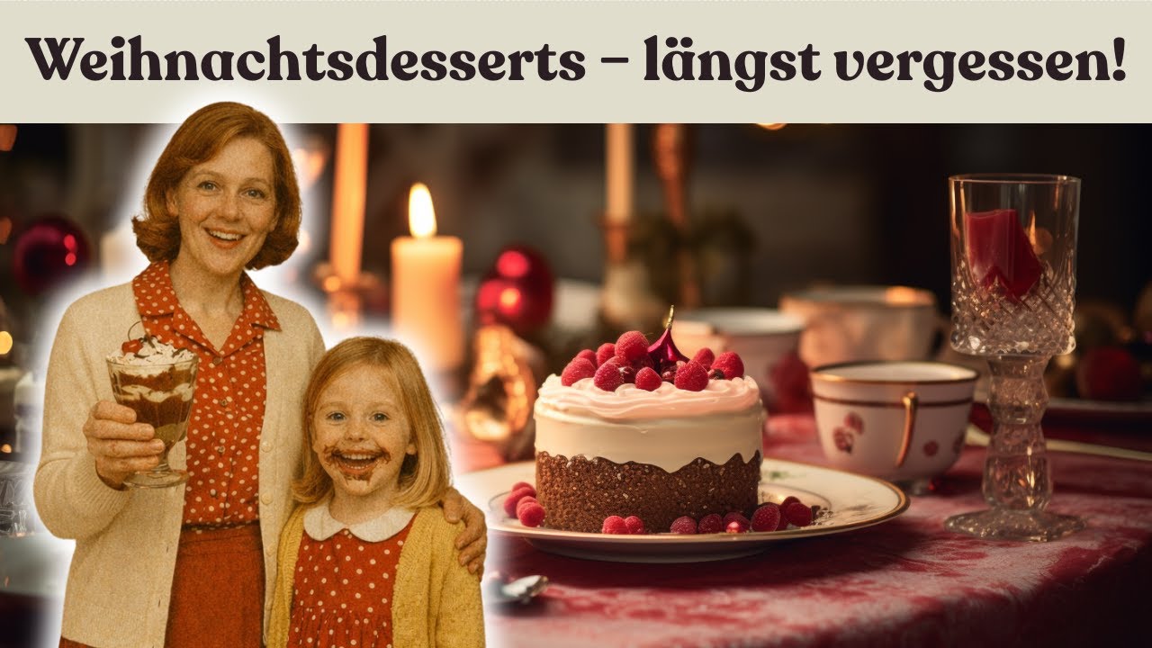Vergessene Weihnachtsdesserts – Retro-Klassiker aus Omas Küche