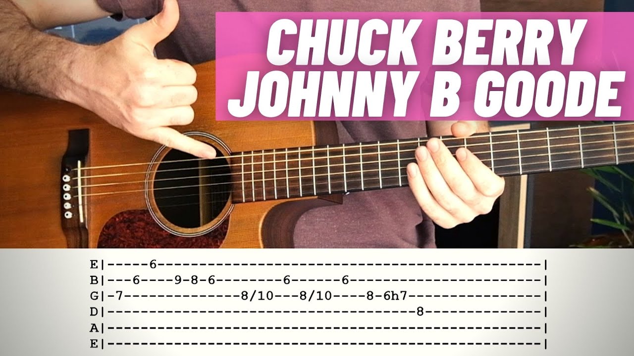 Chuck Berry  - Johnny B Goode | TUTORIAL