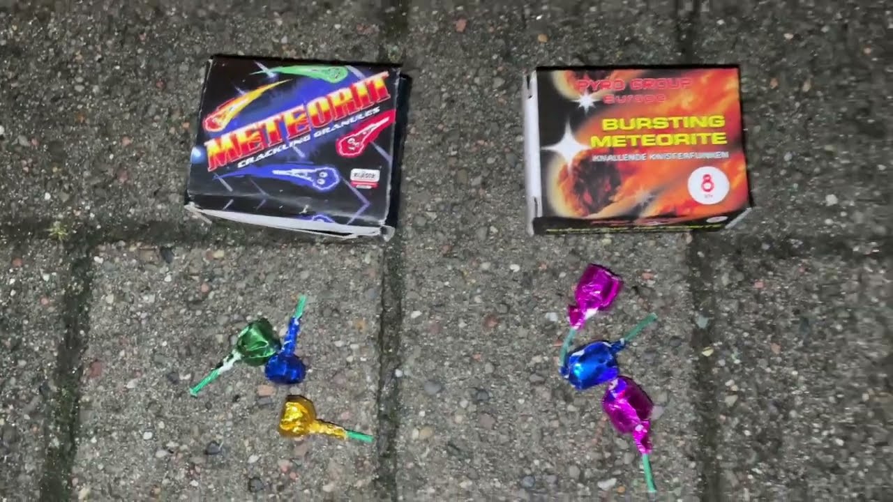 MEGA F1 METEORITEN VERGLEICH!!💥 | Funke, Pyro Group Europe uvm!💥| streets_fireworker