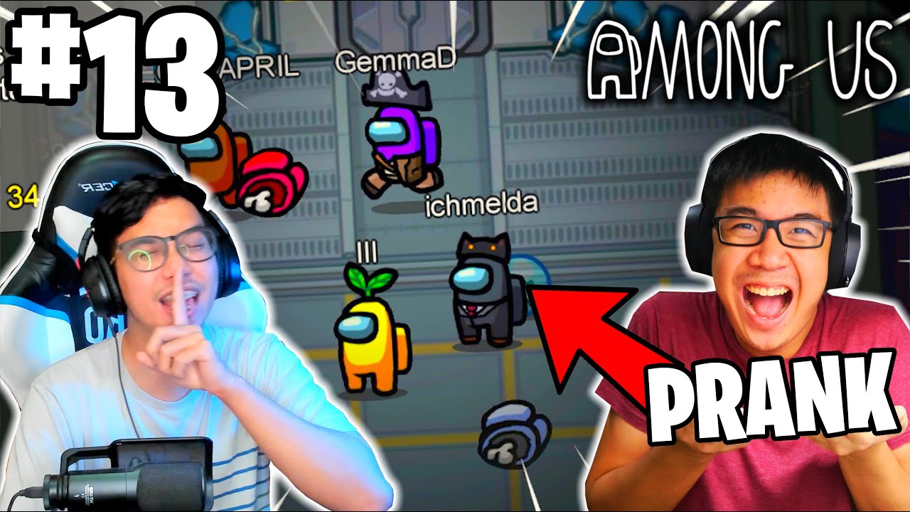 GUA DAN @ChristopherDevin PRANK IMPOSTOR SAMPE BANYAK DOSANYA ! - Among Us INDONESIA #13