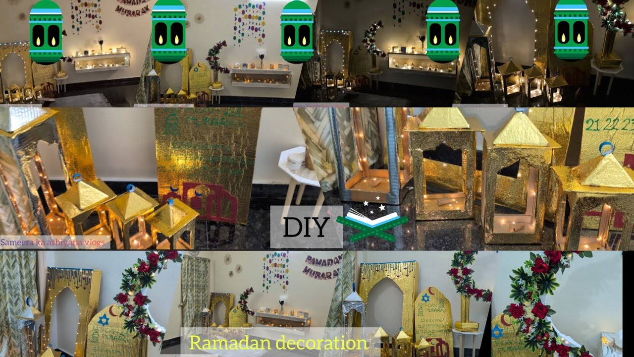 Ramadan decoration ||DIY|| ramzan mubarak 2026