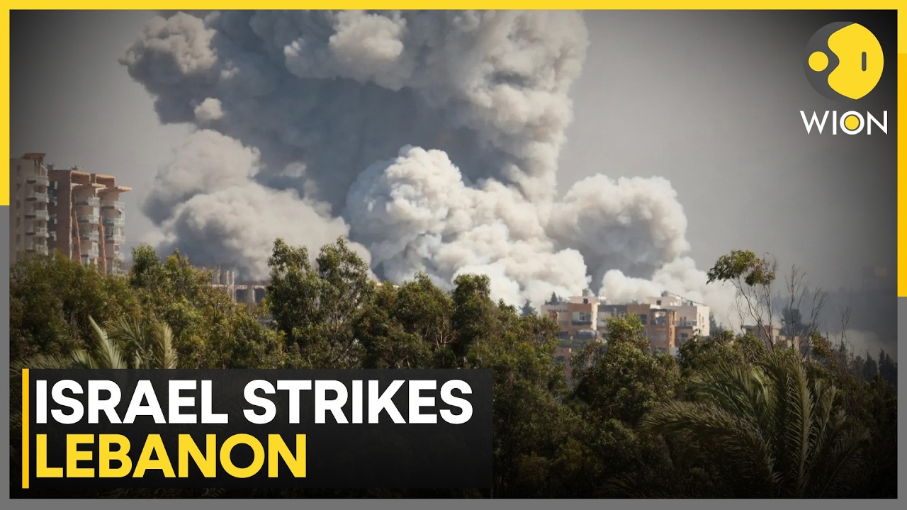Israel Launches Fresh Strikes In Lebanon | WION News