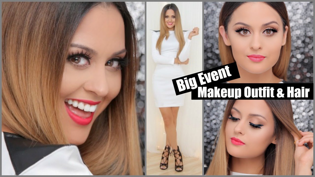 Big Event Makeup Hair and Outfit l Christen Dominique