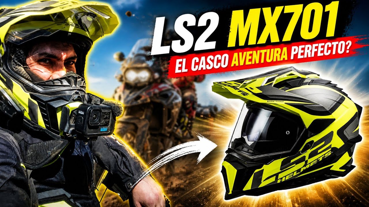 No compres el LS2 MX701 Explorer sin ver esta REVIEW  ¿Casco trail adventure para OFF ROAD? 🤔