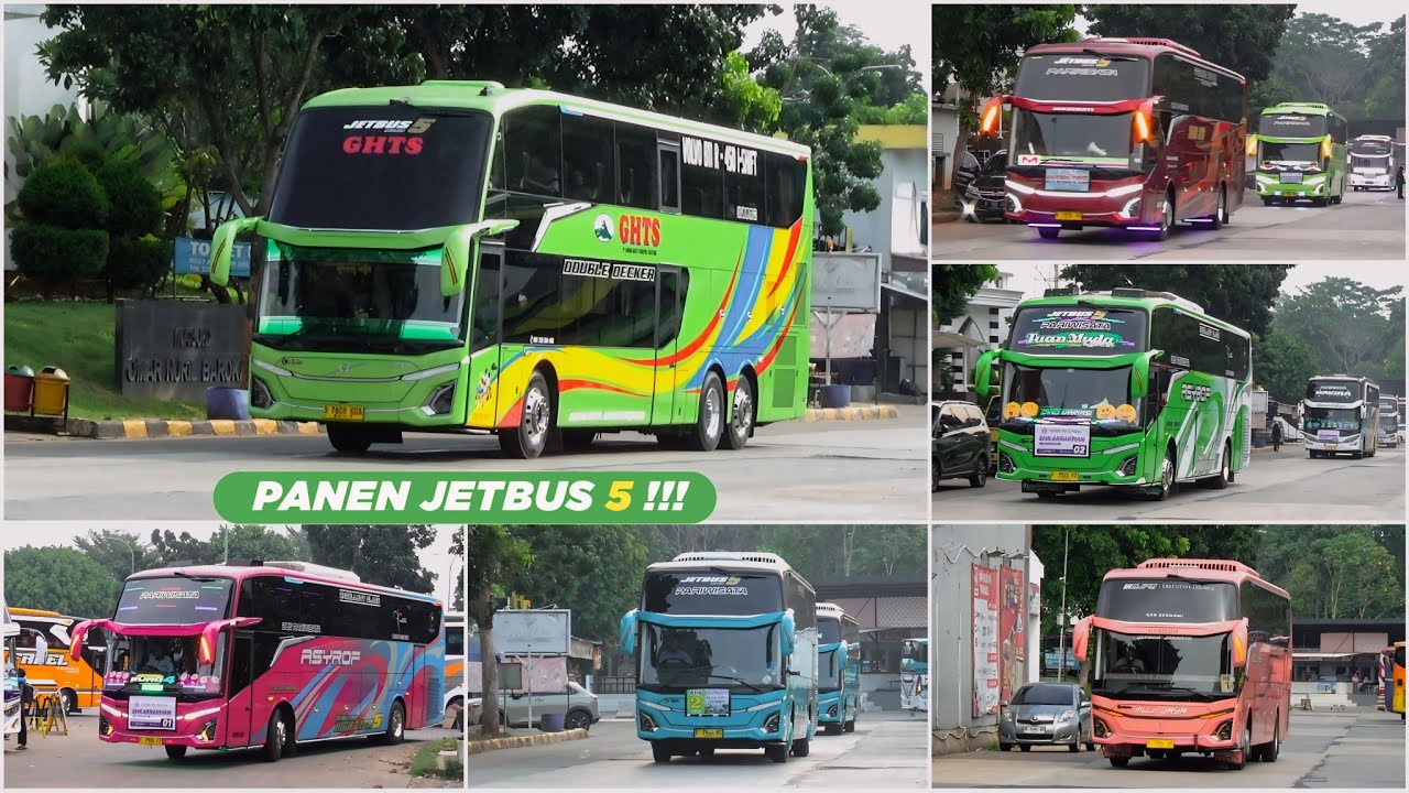 Panen Jetbus 5 !!! Hunting Di Rest Area 102 Cipali