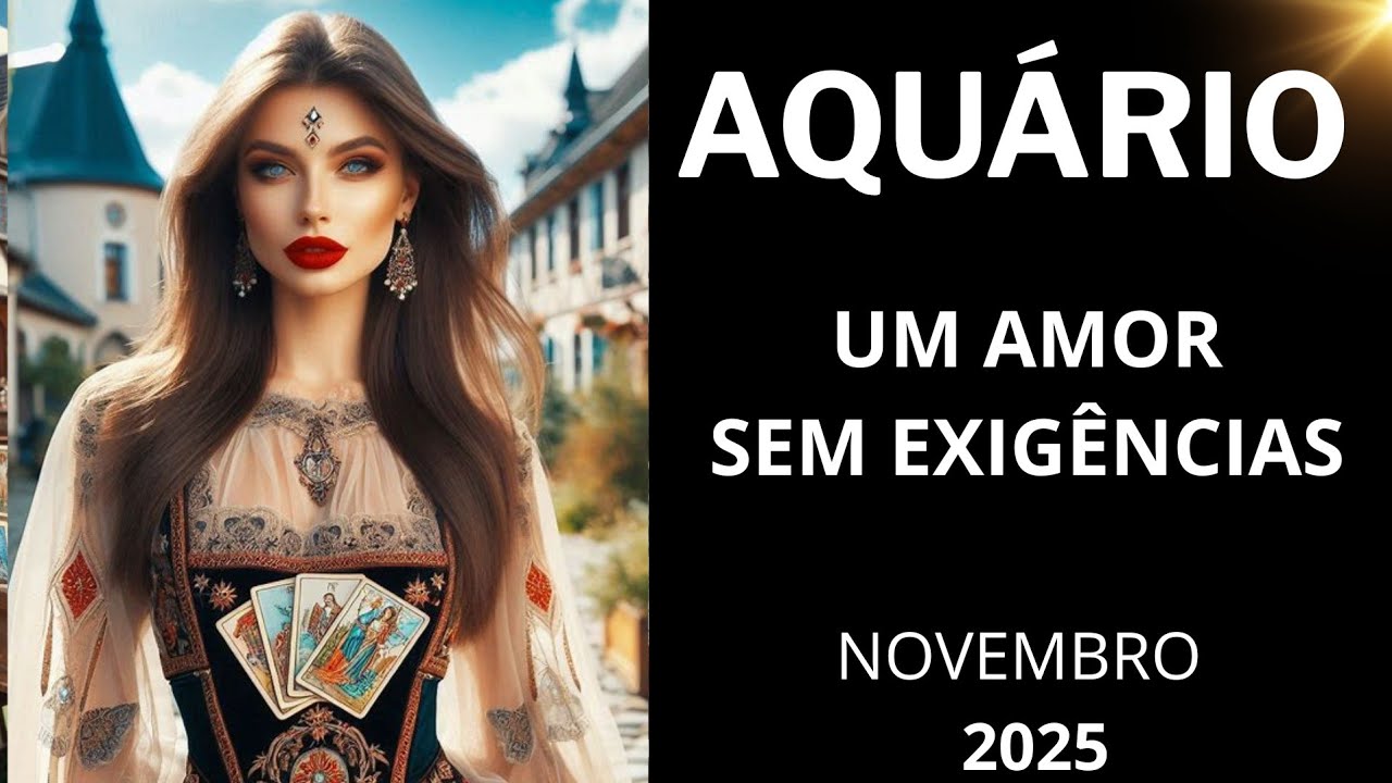 ♒️😮AQUÁRIO UM AMOR SEM EXIGÊNCIAS 