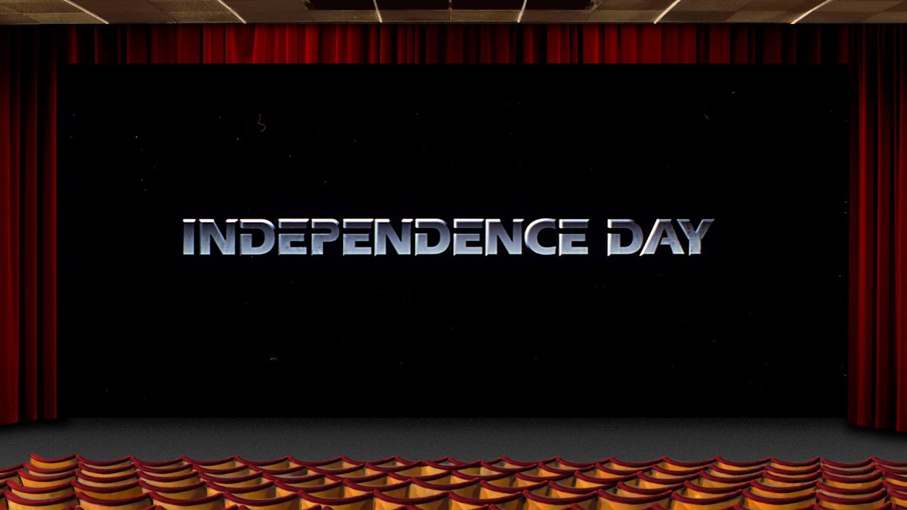 Cinema at home: Independence Day (recreating Odeon cinema 1996 intro reel)