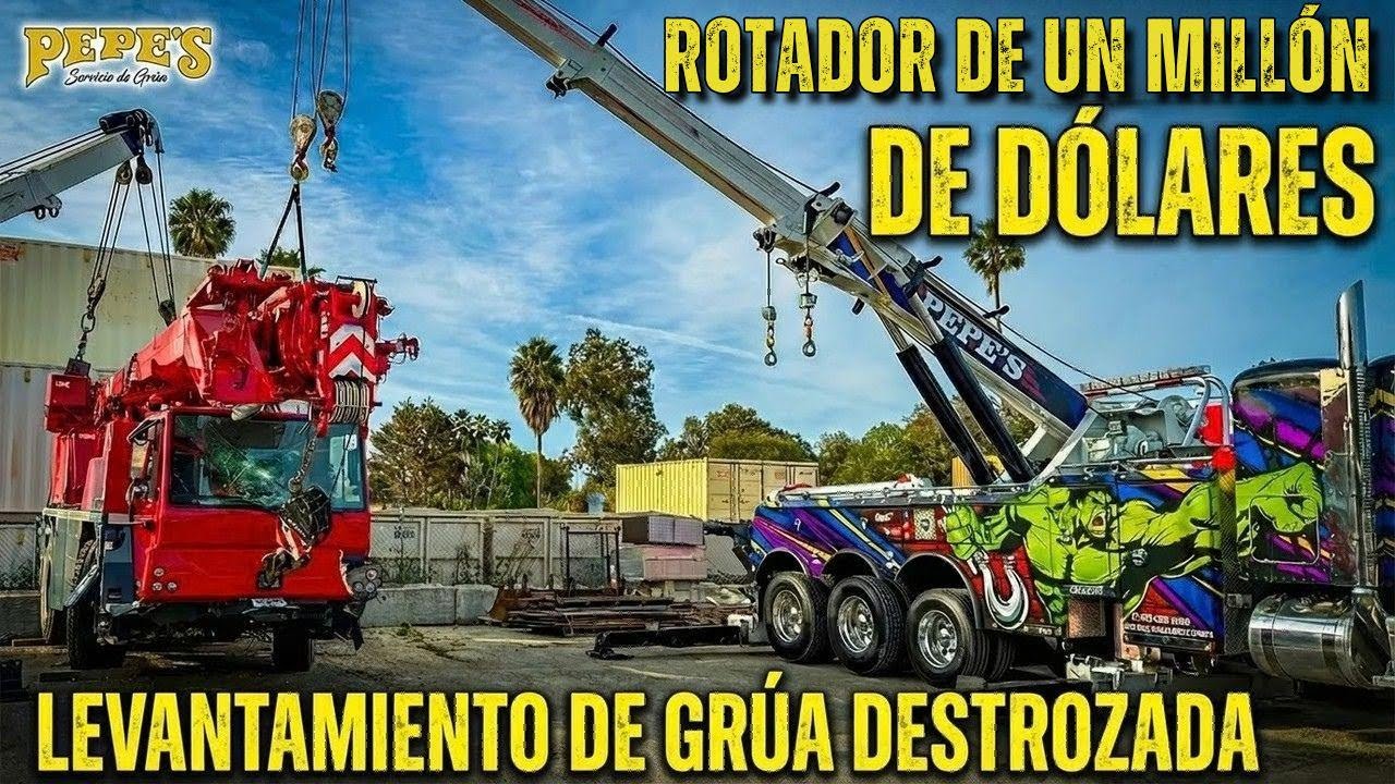 Así fue el primer gran levantamiento de mi nueva grúa de un millón de dólares